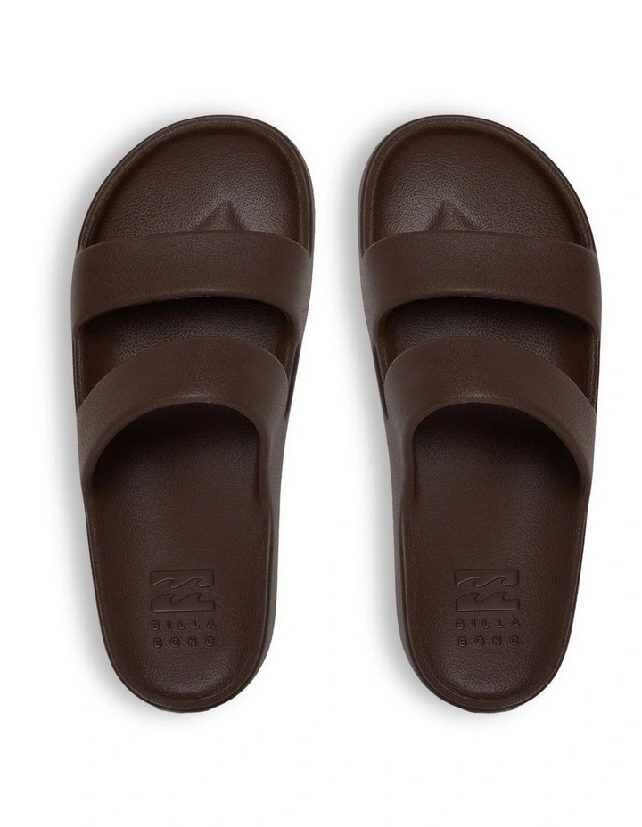 Malibu Recovery Sandals in Dark Brown image 4