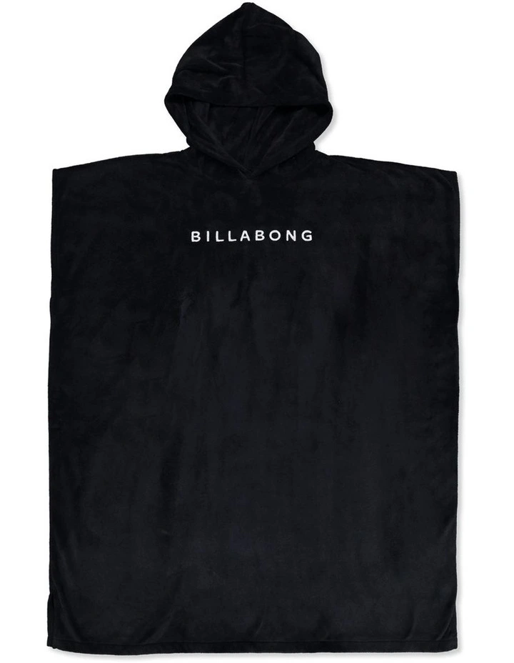 Pacific Hooded Towel in Black image 1