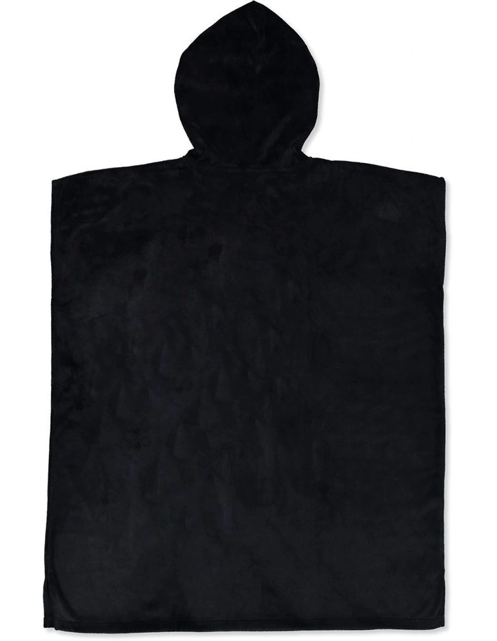 Pacific Hooded Towel in Black image 2