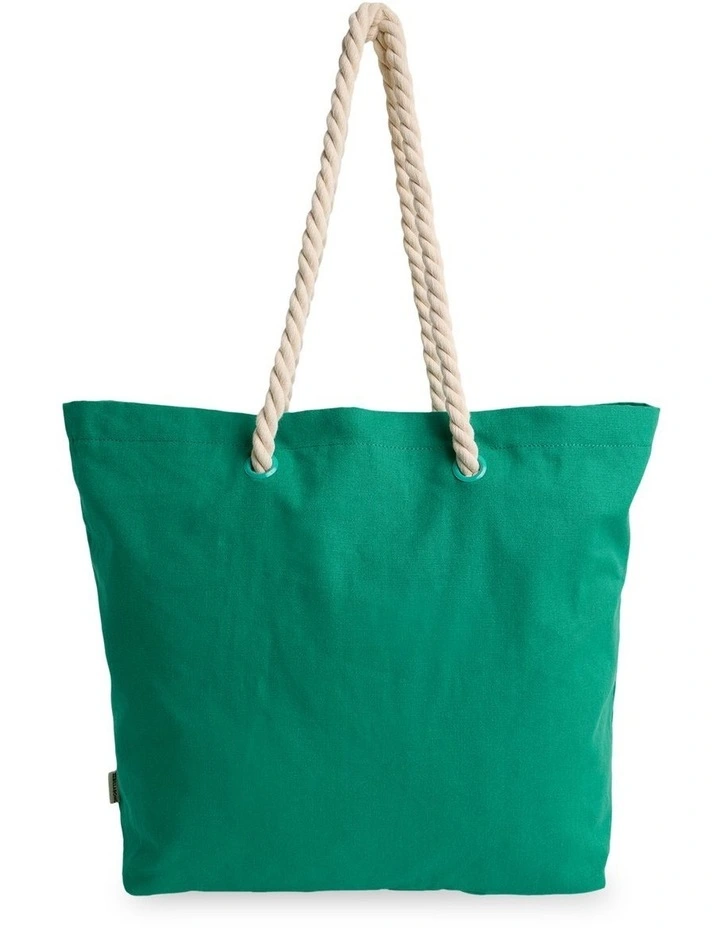 Pacific Beach Tote Bag in Summer Green image 2