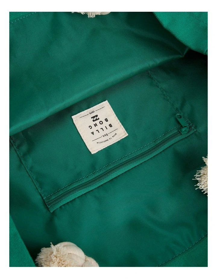 Pacific Beach Tote Bag in Summer Green image 5