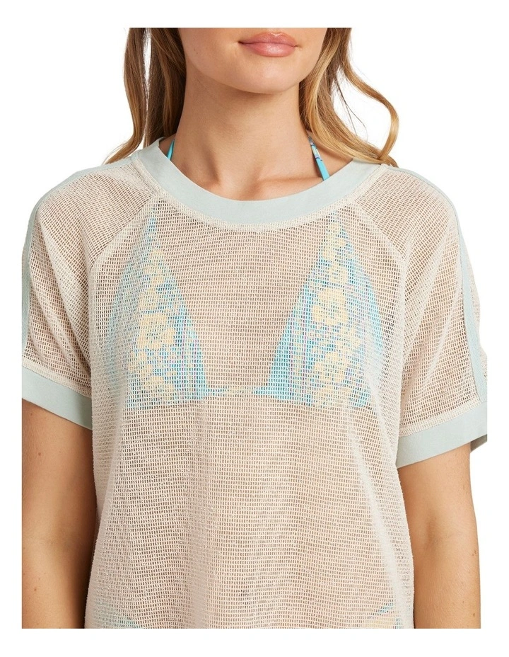Clean Slate Mesh T-Shirt in Sea Fog image 4