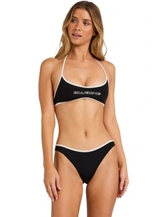 Starsurfer Tropic Bikini Bottom in Black Pebble