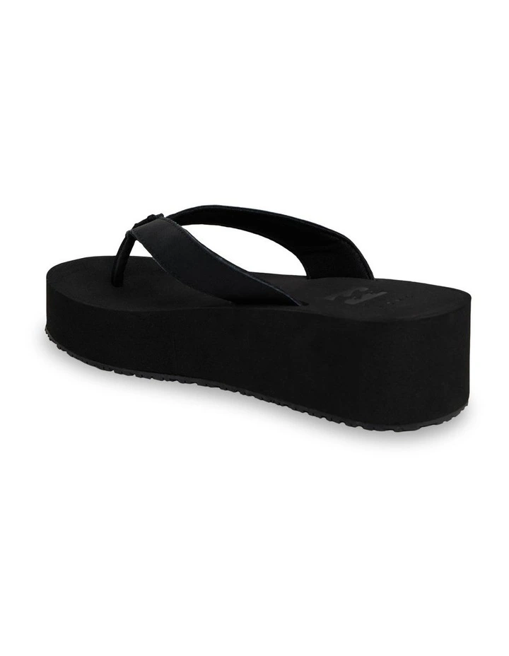 Lola Hi Thongs In Black/Black image 2