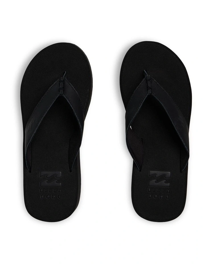 Lola Hi Thongs In Black/Black image 3
