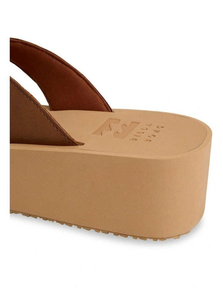 Lola Hi Thongs In Brown/Tan image 4