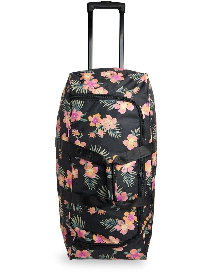 Check In Travel Roller Bag In Black Multi image 1