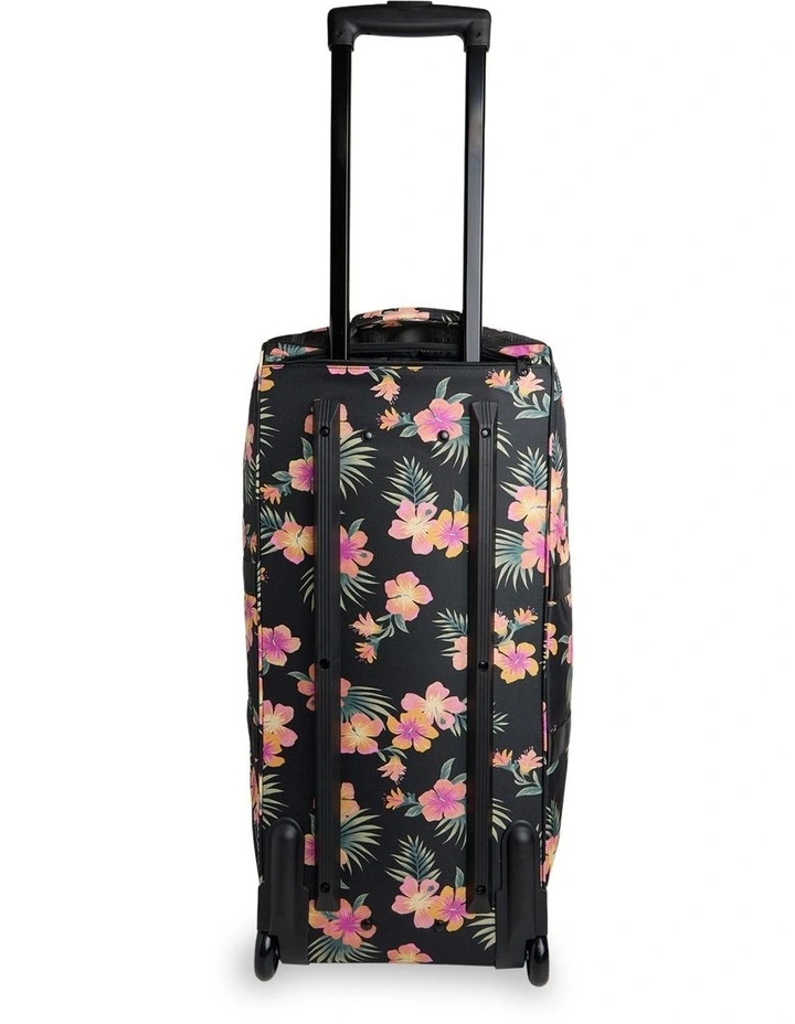 Check In Travel Roller Bag In Black Multi image 2