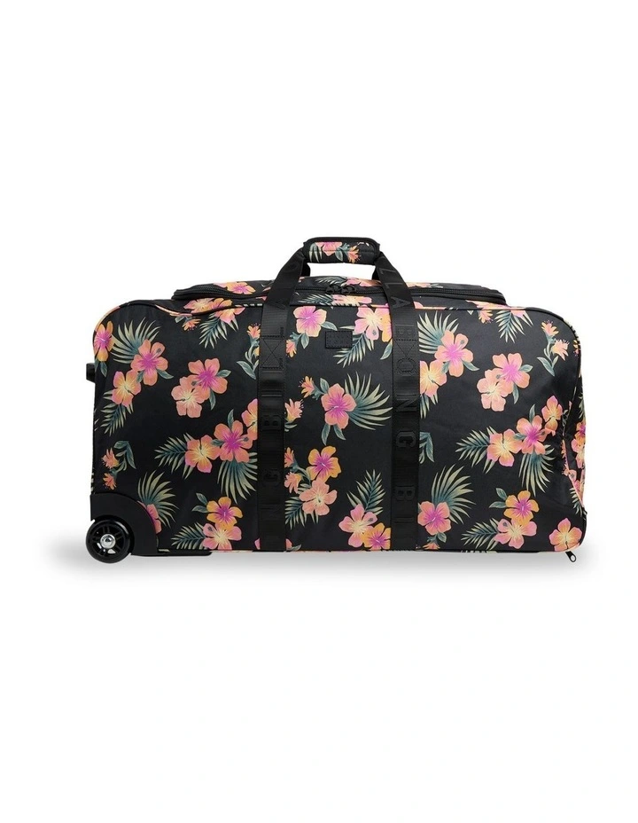 Check In Travel Roller Bag In Black Multi image 4