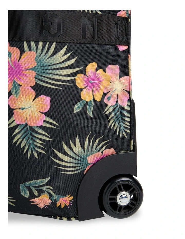 Check In Travel Roller Bag In Black Multi image 5