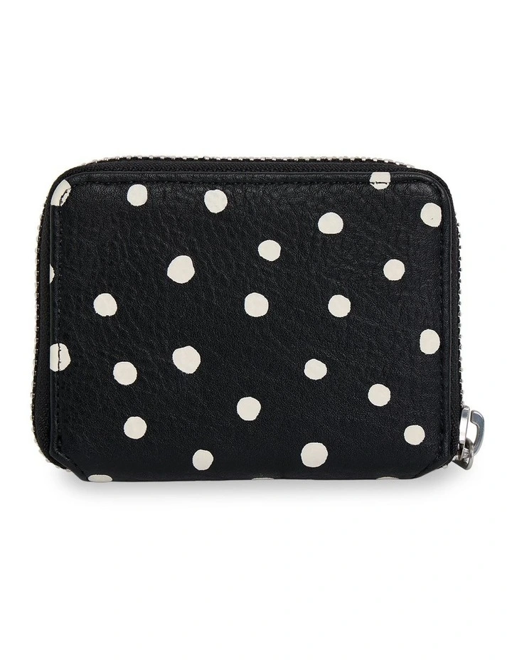 Mini Clutch Wallet In Black image 2