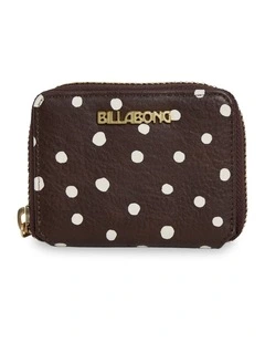 Mini Clutch Wallet In Chocolate Brown