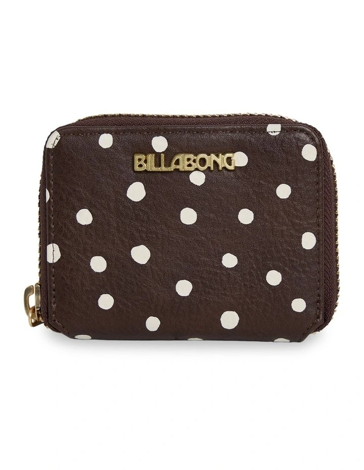 Mini Clutch Wallet In Chocolate Brown image 1