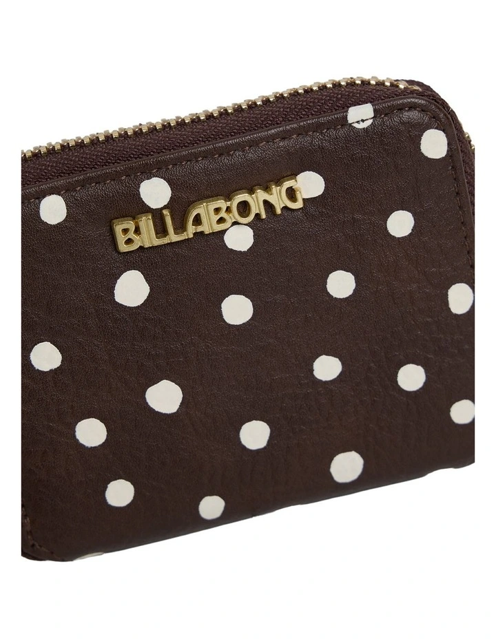Mini Clutch Wallet In Chocolate Brown image 4