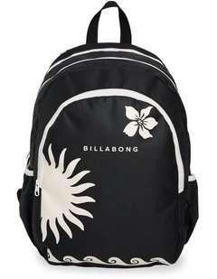 La Lune Mahi Backpack In Black Pebble