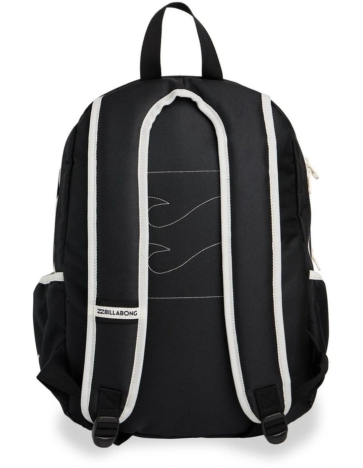 La Lune Mahi Backpack In Black Pebble image 2