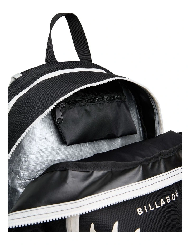 La Lune Mahi Backpack In Black Pebble image 3
