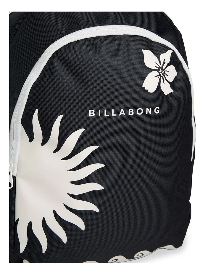 La Lune Mahi Backpack In Black Pebble image 5