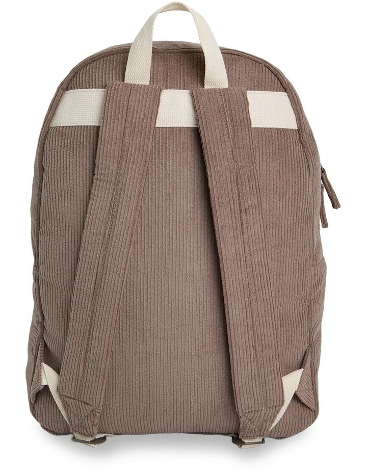 Echo Surf Corduroy Backpack In Cobblestone image 2