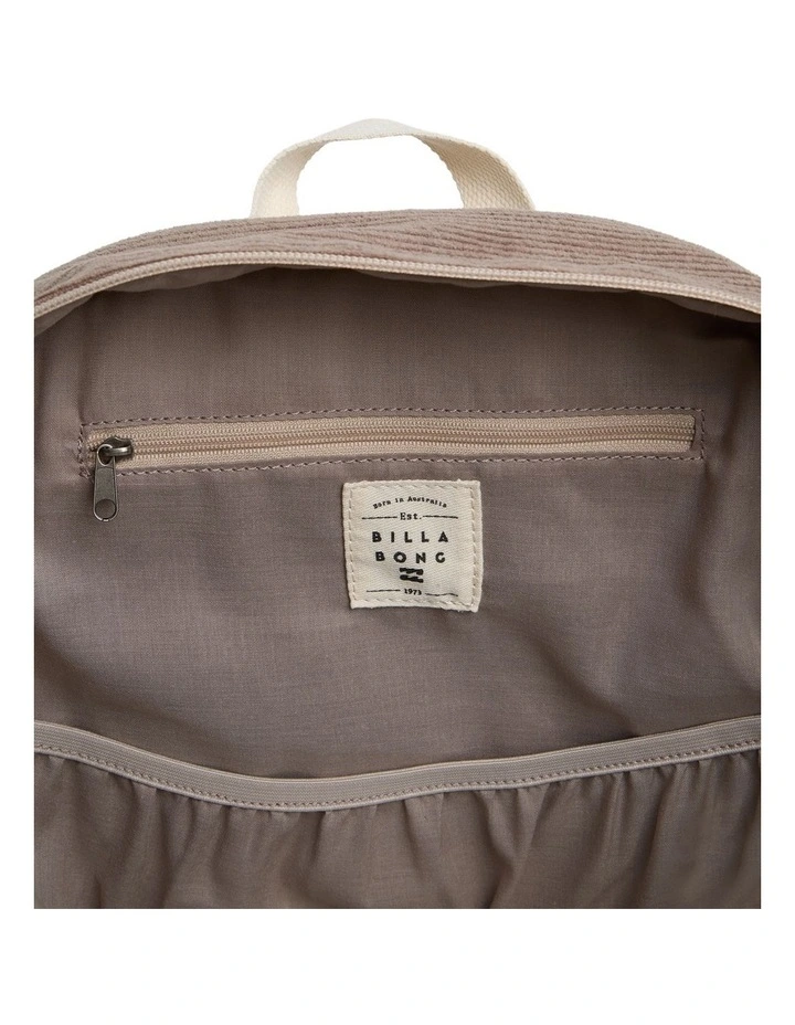 Echo Surf Corduroy Backpack In Cobblestone image 4