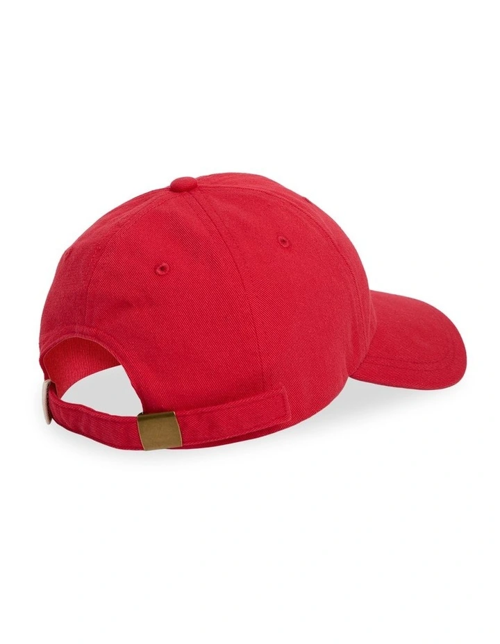Surf Club Dad Cap In Hibiscus image 2