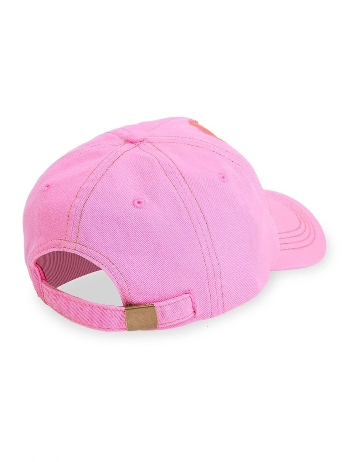 Tropic Babe Cap In Sea Pink image 2