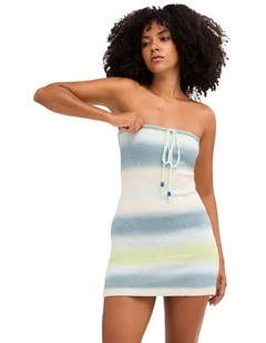 Beach Club Mini Dress In Multi