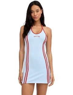 Echo Surf Mini Dress In Cool Blue