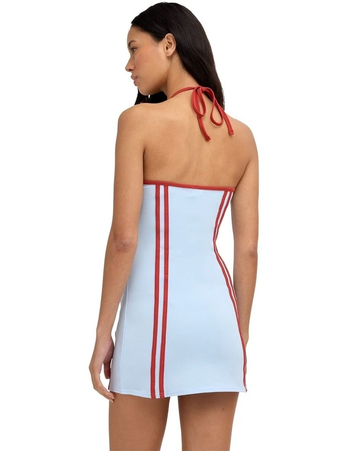 Echo Surf Mini Dress In Cool Blue image 2