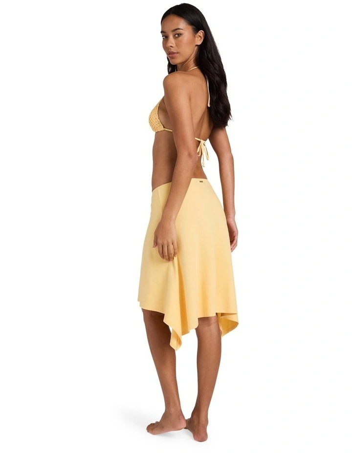 Sunbeam Jersey Midi Skirt In Sunbeam image 2