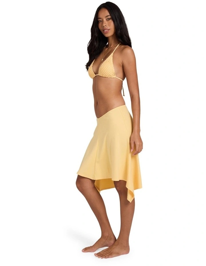Sunbeam Jersey Midi Skirt In Sunbeam image 3