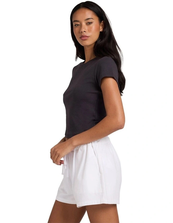 Repeat T-Shirt In Off Black image 3