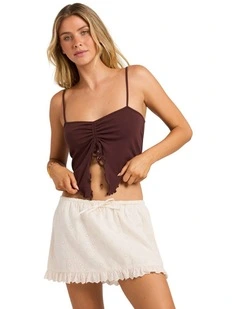 Sun Searcher Tank Top In Teak