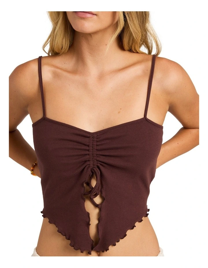 Sun Searcher Tank Top In Teak image 4