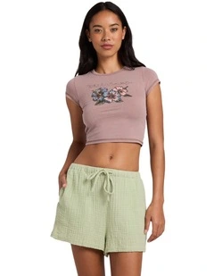 Wanderer Shorts In Crystal Green
