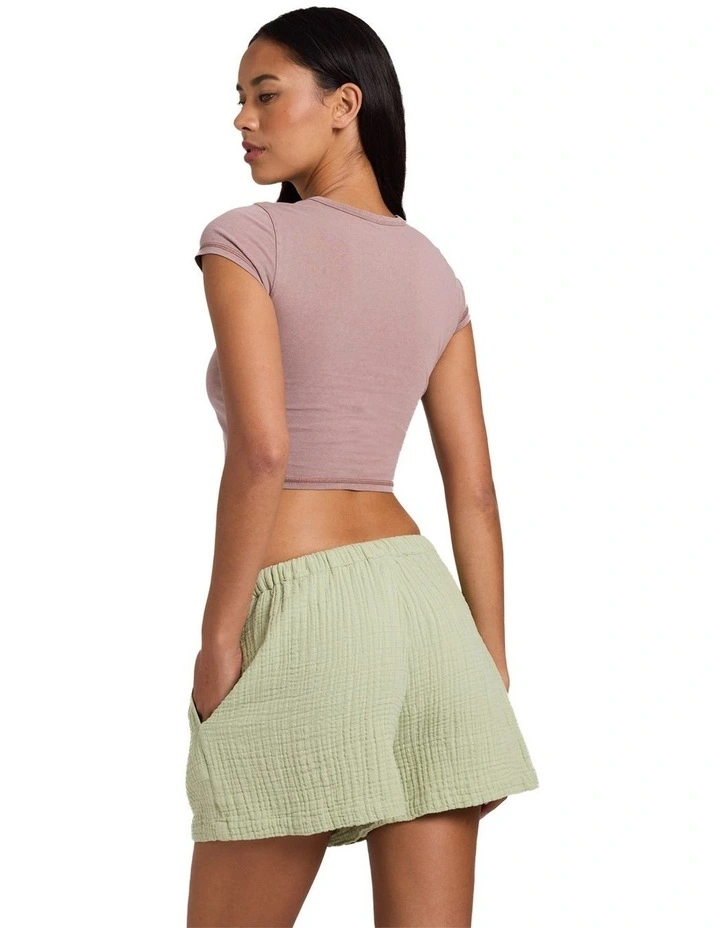 Wanderer Shorts In Crystal Green image 2