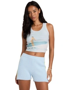 Daytrip Shorts In Cool Blue