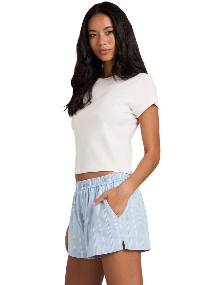 Salt Air Stripe Shorts In Multi image 3