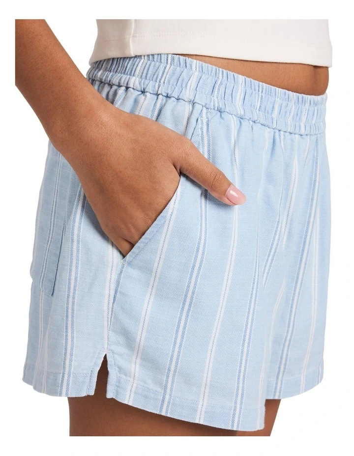 Salt Air Stripe Shorts In Multi image 4