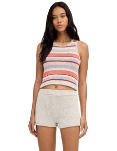 All Day Me Shorts In Salt Crystal