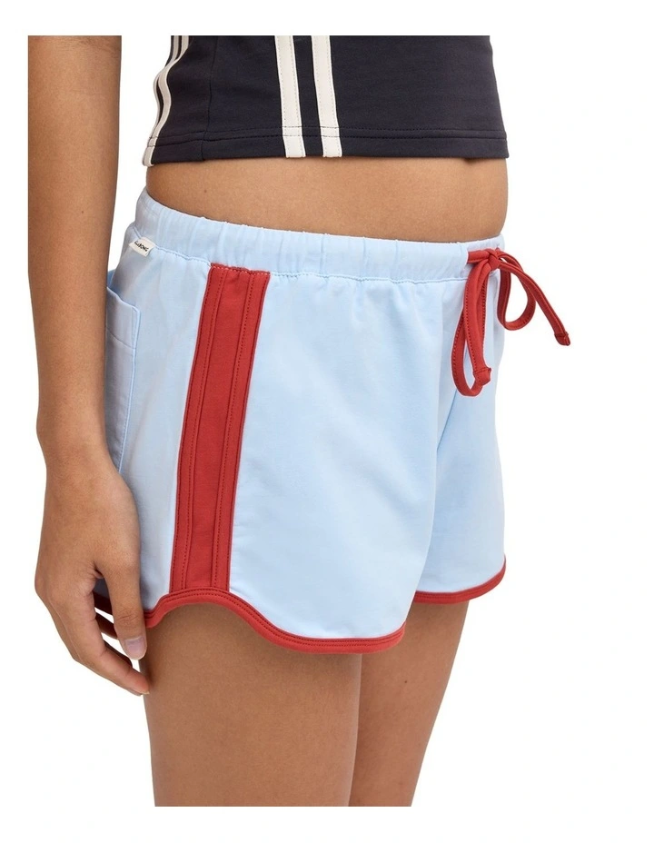 Dig It Shorts In Cool Blue image 4