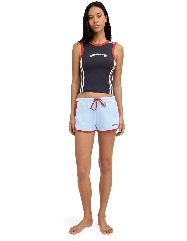 Dig It Shorts In Cool Blue image 5