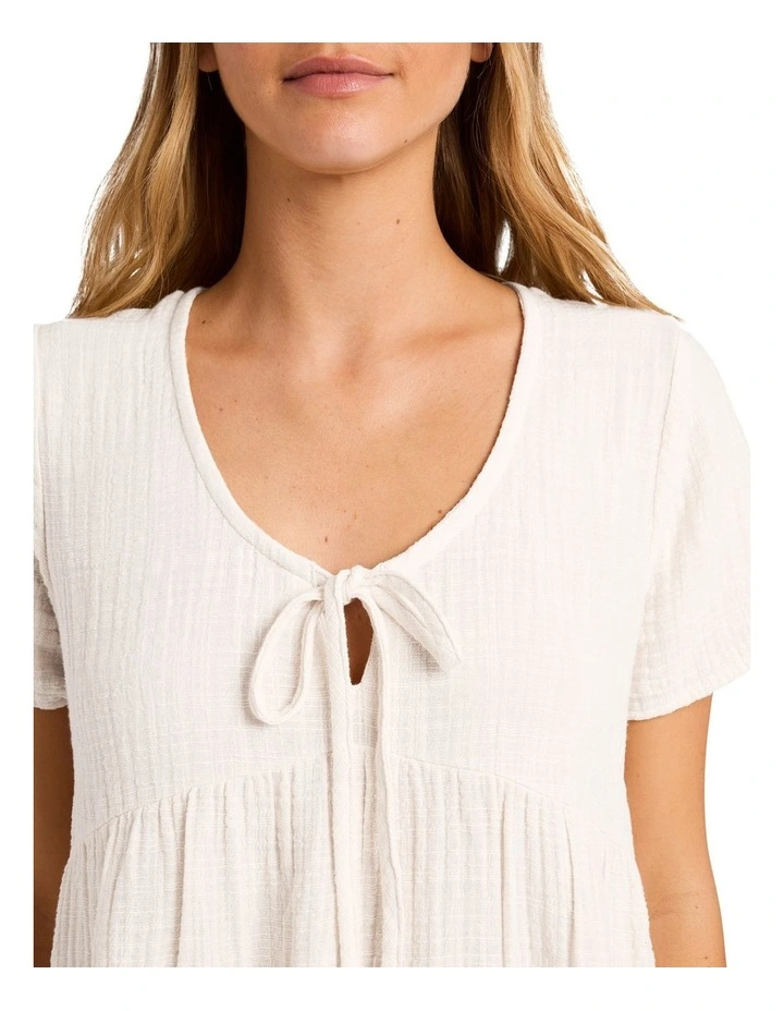 Sutton Mini Dress In Salt Crystal image 4