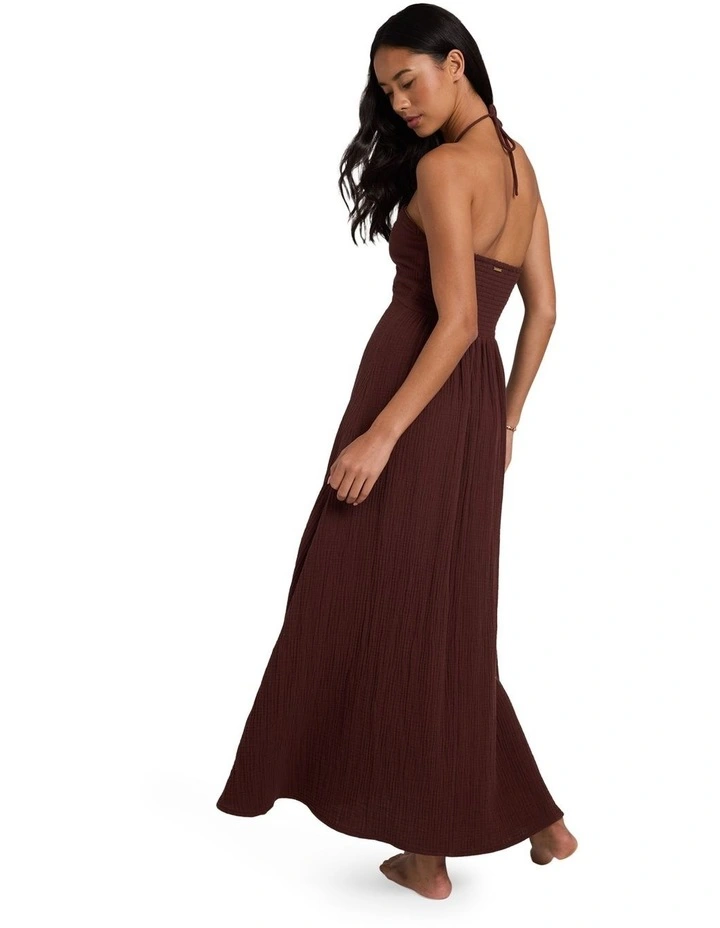 Sway Away Maxi Dress In Teak image 2