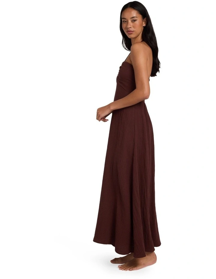 Sway Away Maxi Dress In Teak image 3