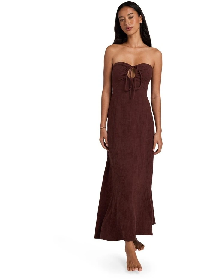 Sway Away Maxi Dress In Teak image 5