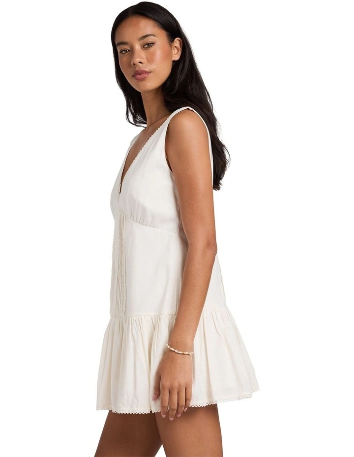 Stay Dreaming Mini Dress In Salt Crystal image 3