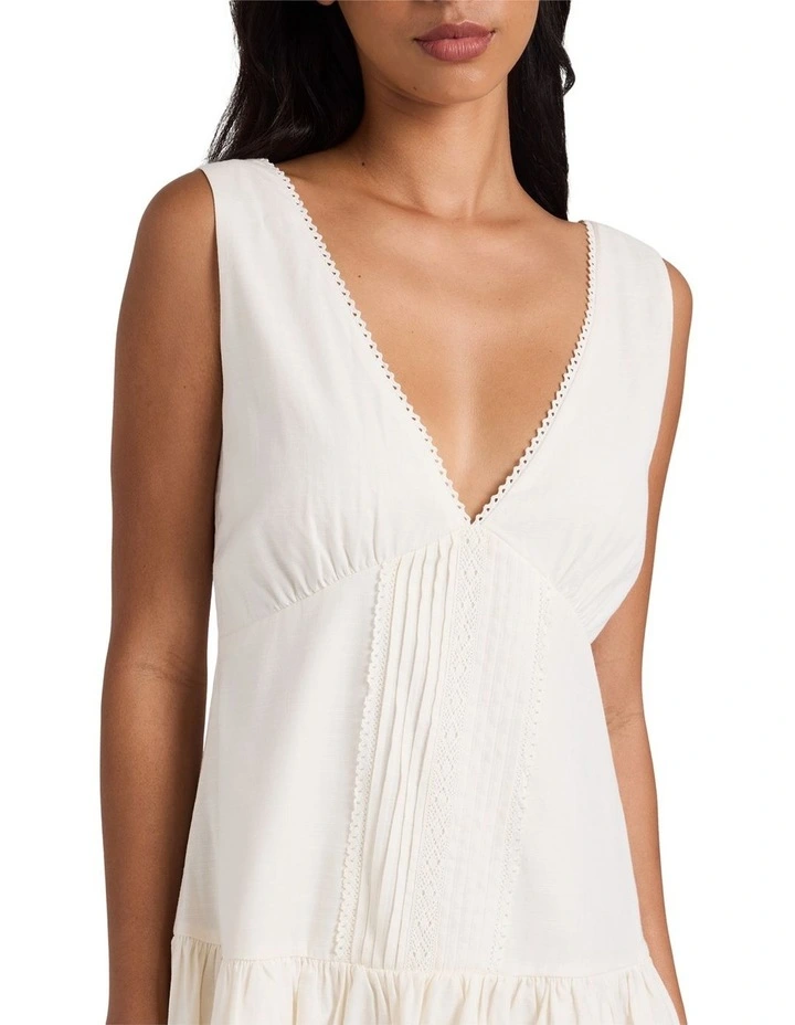 Stay Dreaming Mini Dress In Salt Crystal image 4
