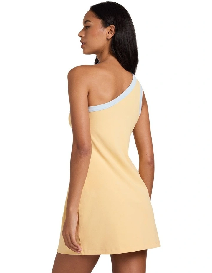 Hibiscus Dream Mini Dress In Sunbeam image 2