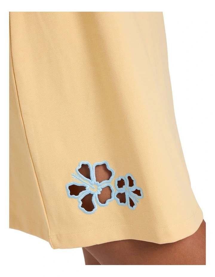 Hibiscus Dream Mini Dress In Sunbeam image 4